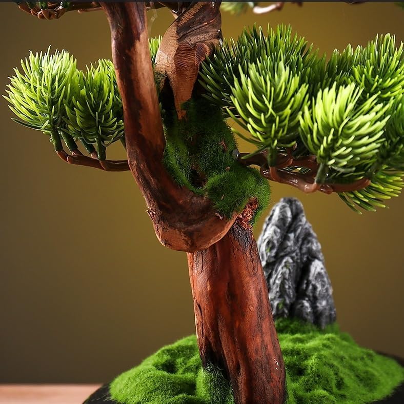 Bonsaï artificiel décoration maison style chinois plante sans eau