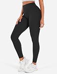 YEOREO Leggings d'entraînement pour les femmes cachées Scrunch Tummy Control Leggages Agathia High Waisted Gym Yoga Pantalons