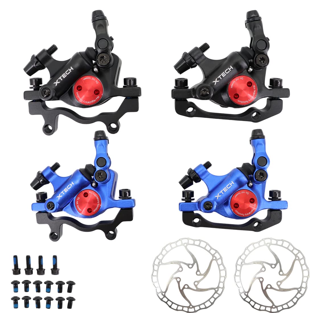 DJC Bike Brake Caliper Cable Actuated MTB Hydraulic Brake Line Pulling Mountain Bike HB100