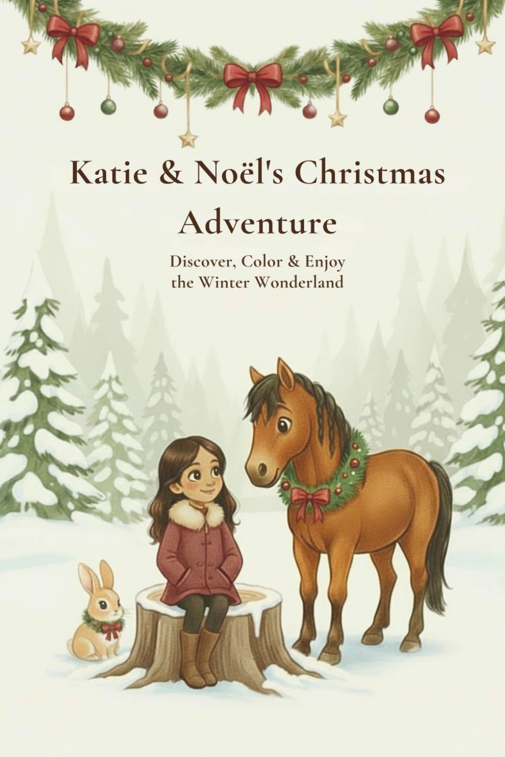 Katie & Noël's Christmas Adventure: Discover, Color & Enjoy the Winter Wonderland