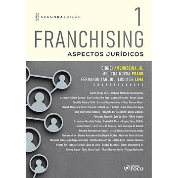 Capa do livro Franchising - Aspectos Jurídicos - 2ª Ed - 2024 - Volume 1