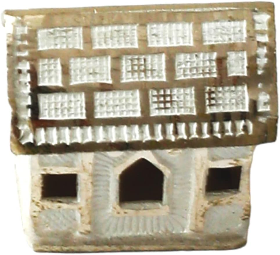Bharat Jewellers Handmade Silver House/Ghar for Vastu Shanti Puja, Chadava and Mannat Best to Be Present to Your Dearest Ones || Weight: 4.8-5 GMS || Color: Silver