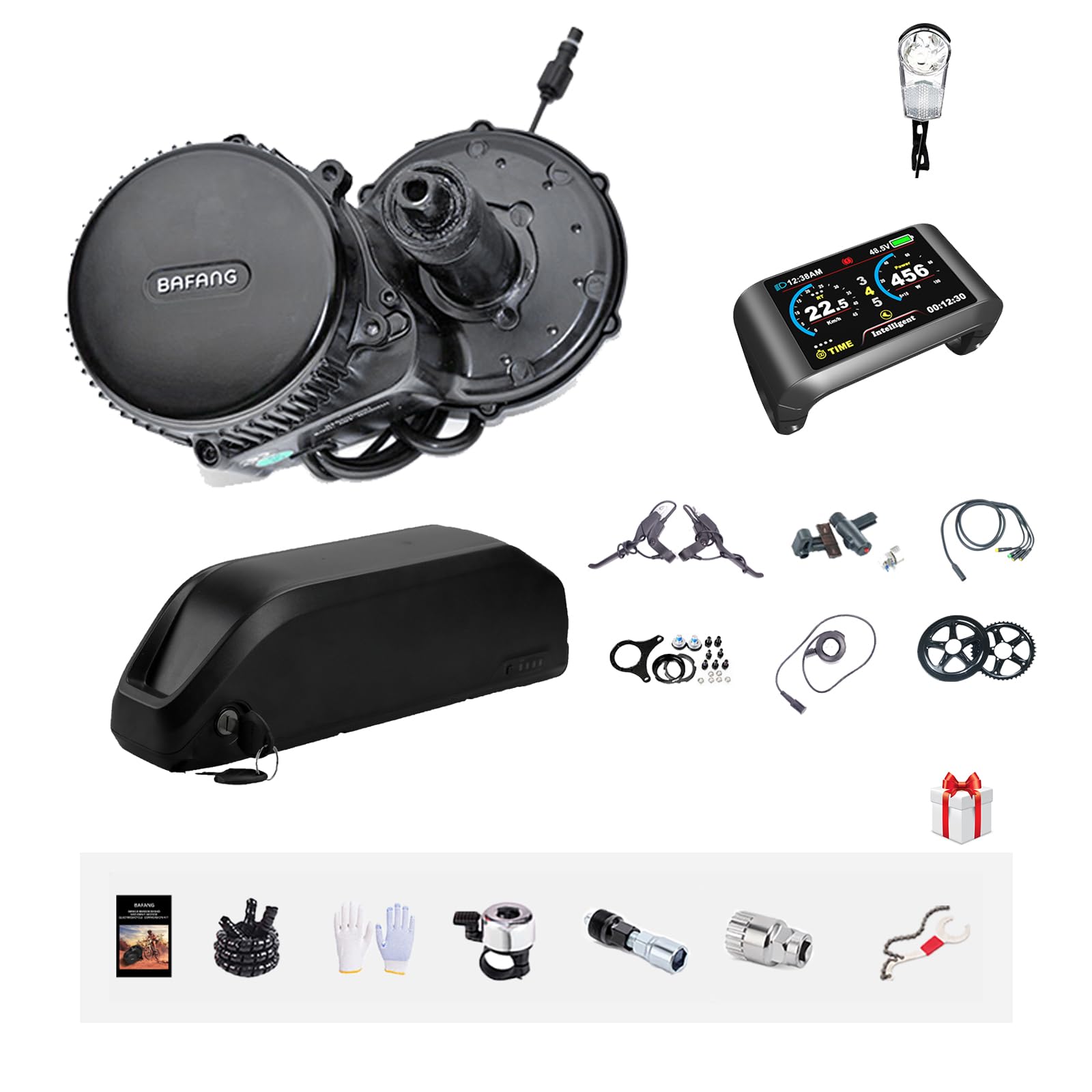 BBSHD 48V1000W BBS02B 48V 500W/750W Electric Bike Conversion Kit with DP-C18/C965/850C/75…
