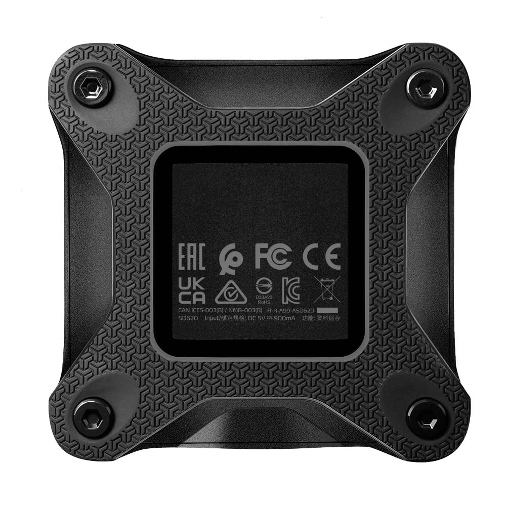ADATA Externe SSD SD620 1TB Durable Black R/W 520/460