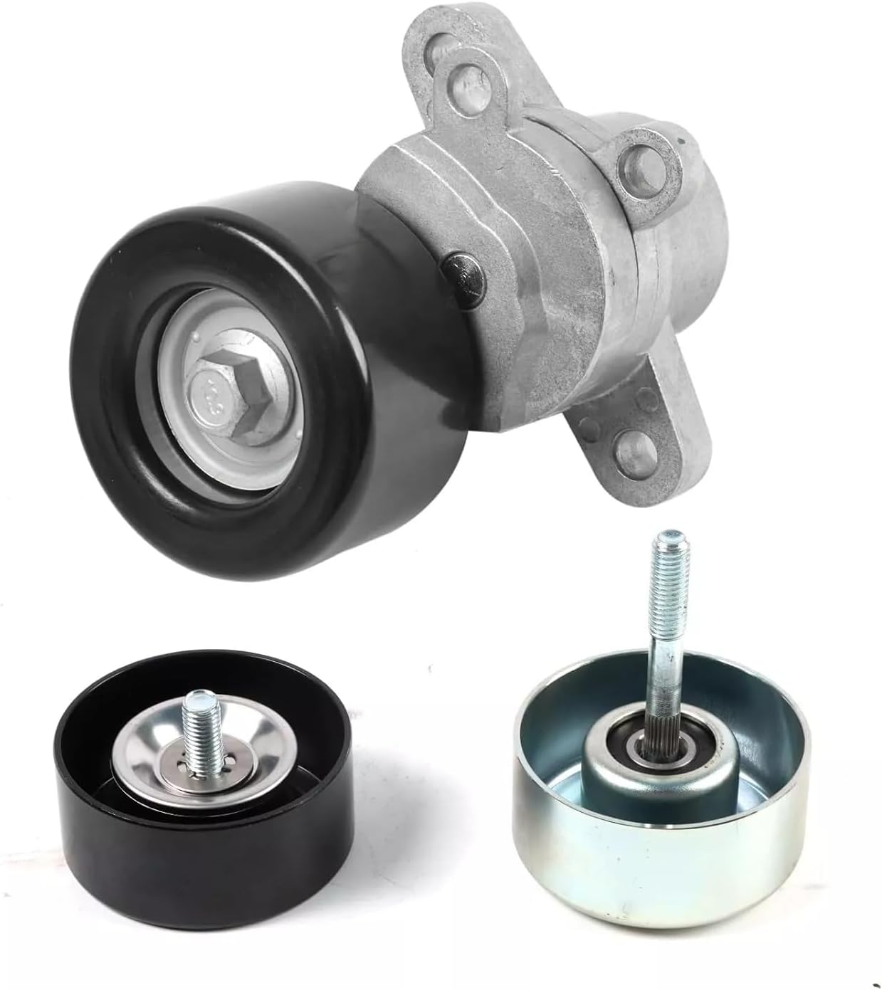 39155 Belt Tensioner + 36357 Idler Pulley + 36356 Idler Pulley, Nissan Altima 2007-2012, Nissan Maxima Murano 2009-2014, Nissan Quest 2011-2012 (3.5L V6 Only)