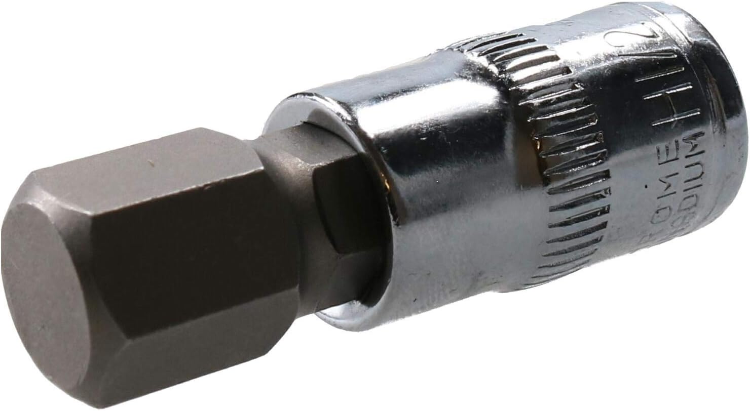 1/2" Hex Key Socket/Bit 3/8" Drive Imperial AF SAE 6 Sided Allen Key 48mm Cr-V