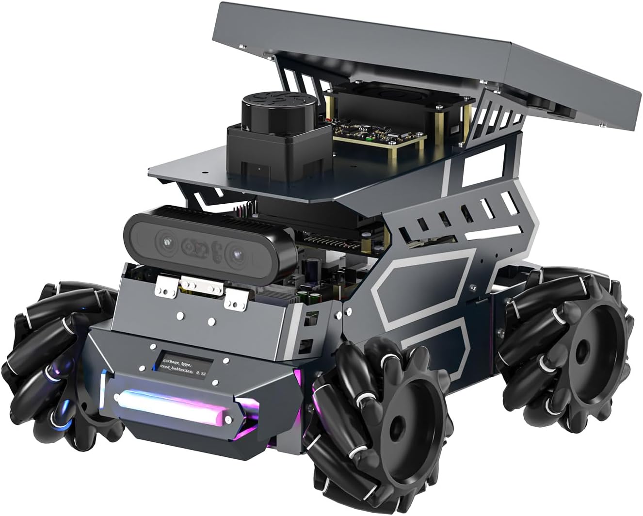 ROS2 Robotic for Raspberry Pi 5, AI Large Language Models AI Vision Data,3D SLAM Navigation Supports ROS2 Python Education, ROS Development