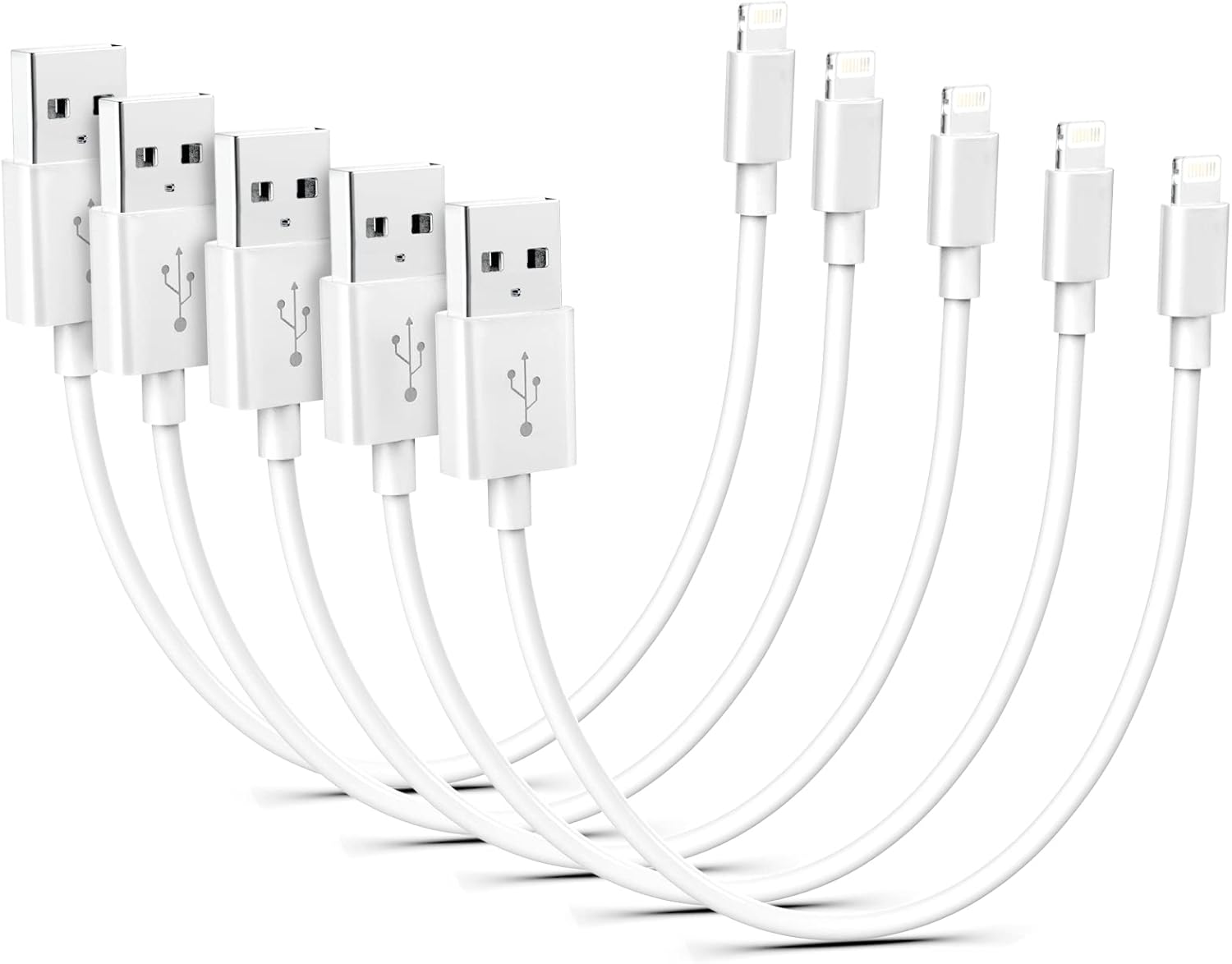 Short Lightning Cable, 7inch Lightning to USB Cable