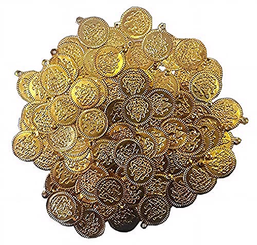 Image of JdsKraftZ 110 pieces of 13mm Medium Size coins for Embroidery /jewellery making and Craftworks