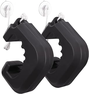 Jet Ski Bumpers for Docking, PWC Fenders Fit Yamaha Jet Skis, PWC Bumpers Waverunner Accessories with Quick Attachment, 2 Pack, Black
