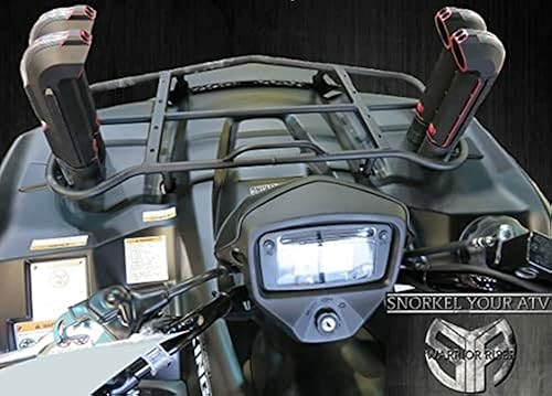Miniatura 3 de SYA Warrior - Kit de esnórquel compatible con modelos ATV Suzuki King Quad 450/500/700/750 2005-2022 | Proporciona aire limpio al motor de tu ATV
