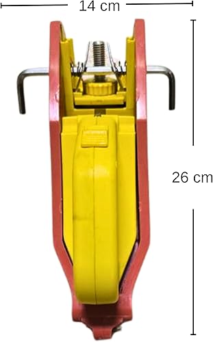 Miniatura 10 de Lock Jaw - Gancho estabilizador de escalera de techo para canalón, separación en 5 segundos con seguridad de bloqueo deslizante, evita que