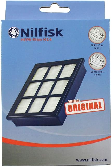 Nilfisk 107409854  Vacuum Cleaner Filter (Blue, 107414242 107414243 107414240 107414241 107402910 107402912 107402942 107402946 107402948 107413622)