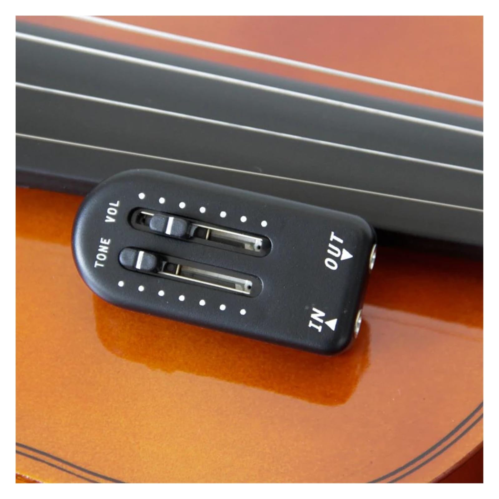 Pick-up per Chitarra Acustica Accessori Pickup Con Trasduttore A Contatto Piezoelettrico Per Chitarra, Porta Plettro Per Chitarra Di Altri Strumenti Acustici