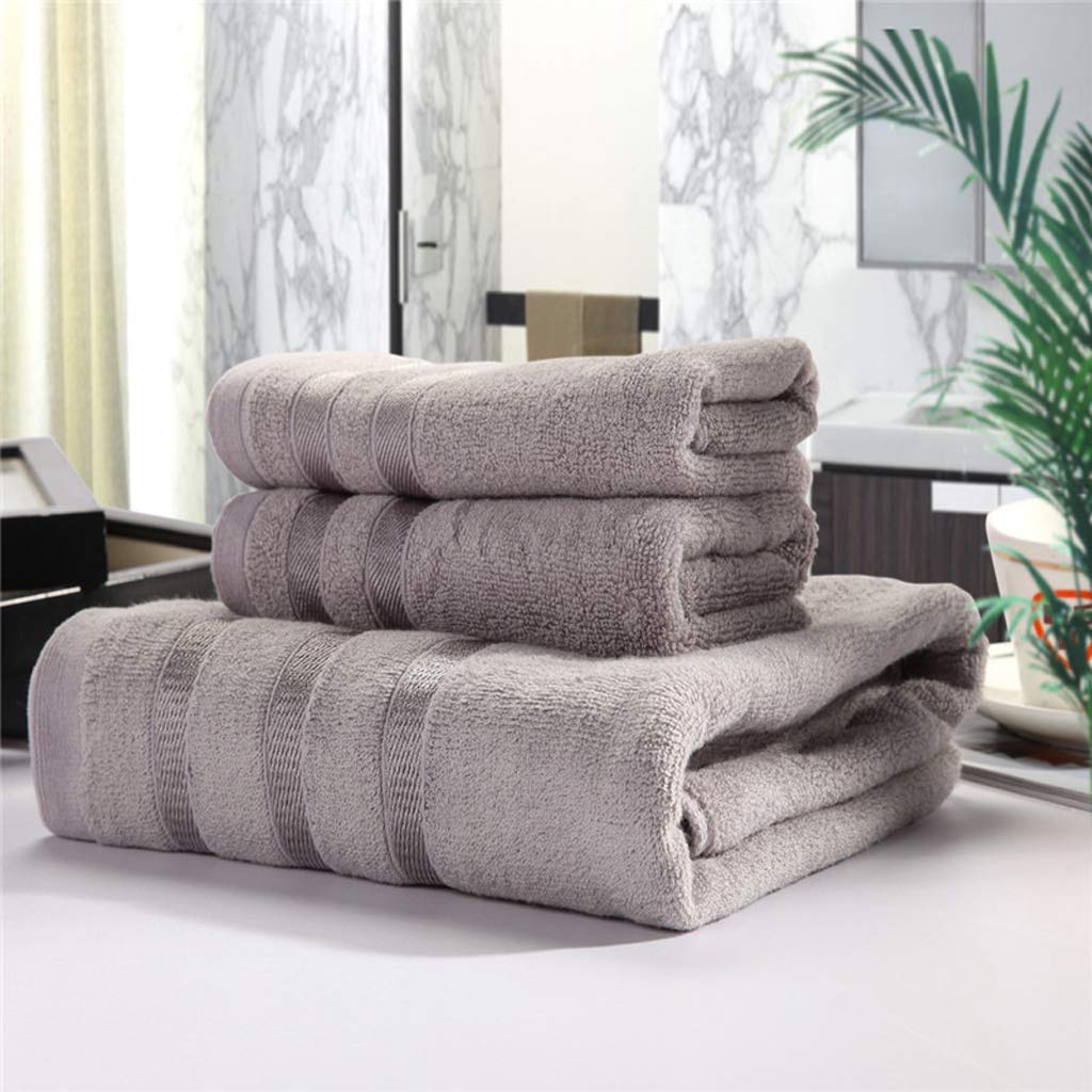 Drap de bain sauna spa gris avec essuie-mains pour votre bien-être à la maison