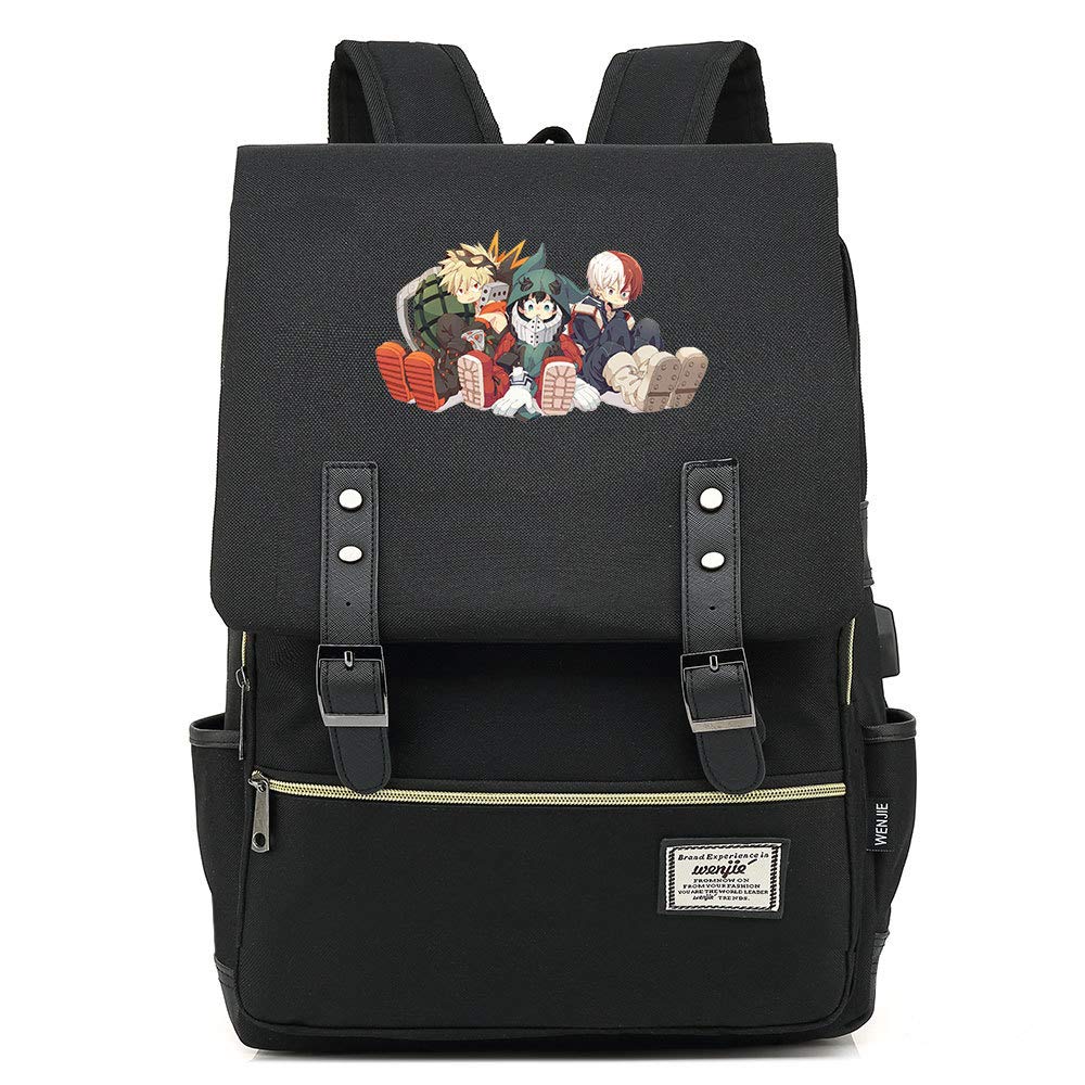 Buy My Hero Academia School Bags Izuku Midoriya Backpack for Boys Kids
