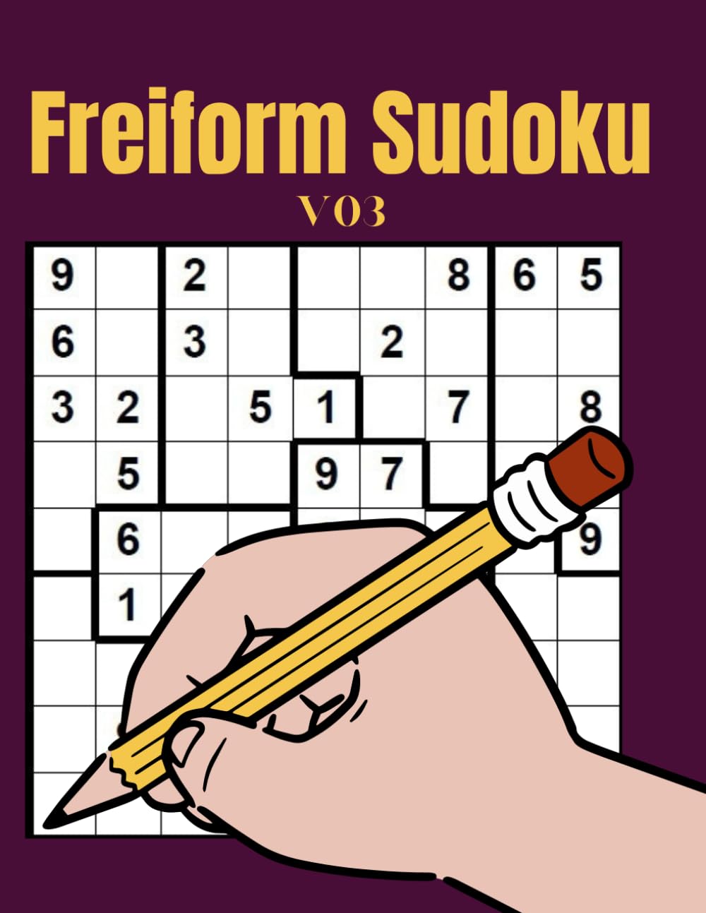 Freiform Sudoku V03: 300 fantastisch rätsel