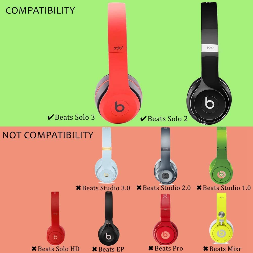 Amazon | 交換Beats Solo 2 3イヤーパッドの、Dr。Dre 1ペア