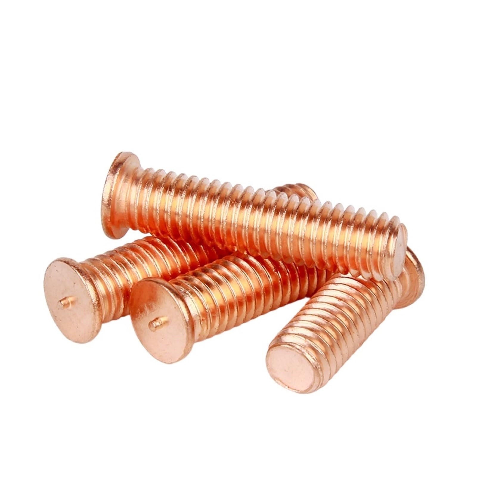 M3-Bolzenschweißschraube, verkupferter Kohlenstoffstahl, Punktschweißbolzen, 6 mm bis 30 mm (Size : M5x12-300pcs)