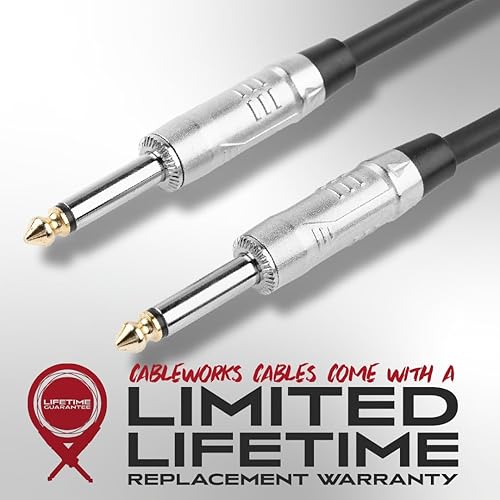 Miniatura 6 de Por Gator Cases Backline Series Cable de altavoz TS estándar de 10 pies (GCWB-SPK-10)