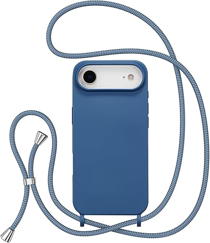 Miniatura 269 de ZTOFERA Funda para iPhone 13 Pro con correa, funda cruzada para teléfono con cordón ajustable para el cuello para el hombro, silicona suave a prueba