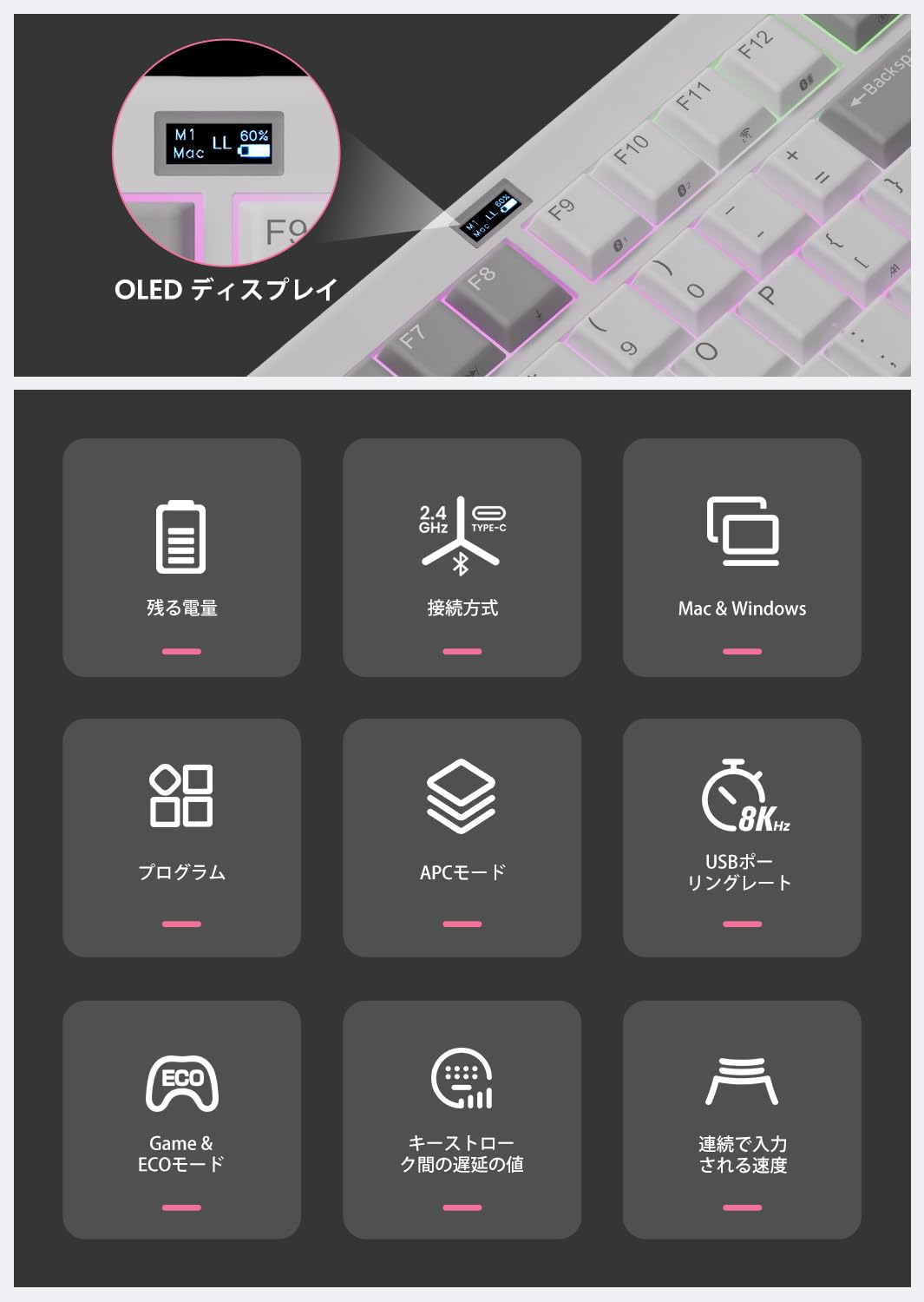 Amazon | NiZ キーボード 【L99】 超薄型静電容量無接点方式