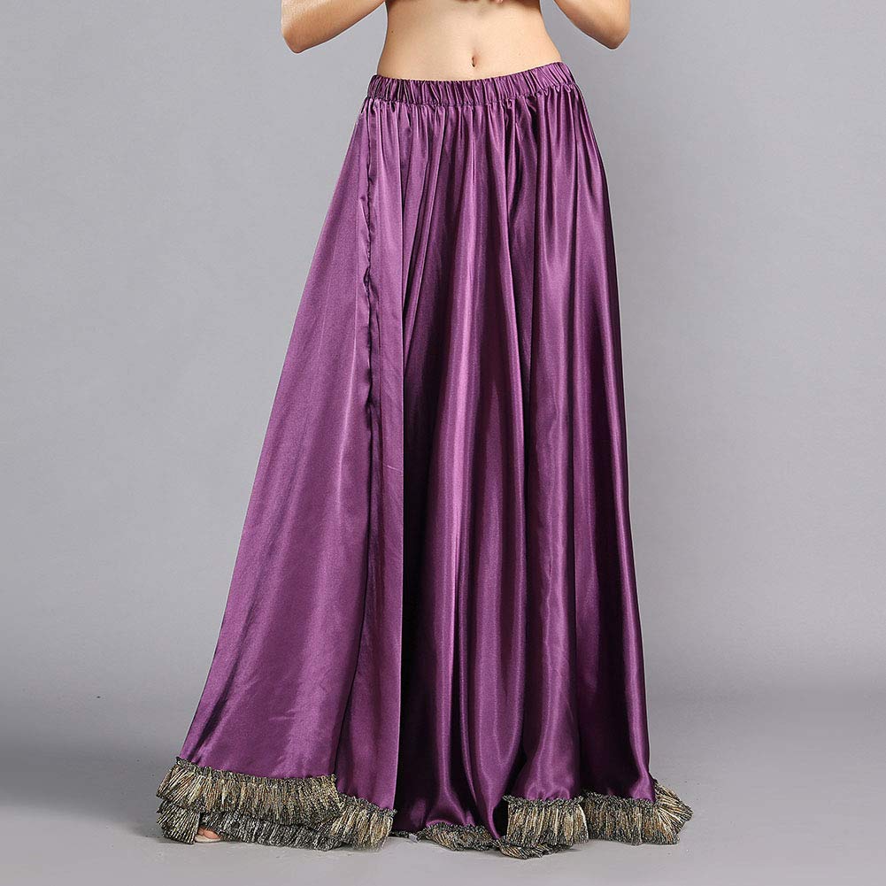 ROYAL SMEELA Flamenco Rock für Frauen Bauchtanz röcke Zigeuner 12 Yards voller Rock Bauchtanz 360 Grad Voller Tanz Röcke Boden wischen Länge Großer Saum Maxirock bauchtanzkostüm Bauchtanz Rock