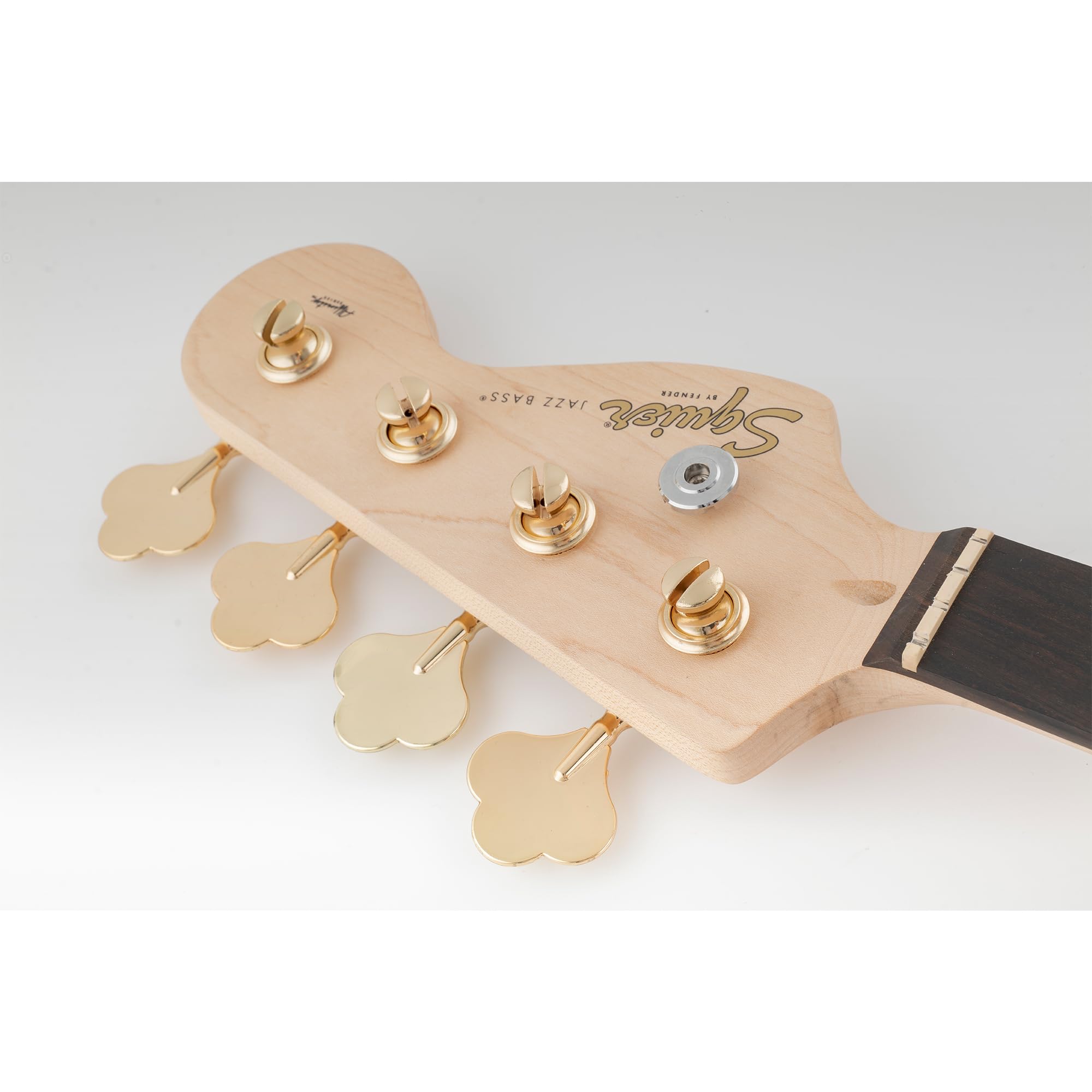 Musiclily Pro 4 w Linii Klucze Basu Tunery Kołki do Strojenia do Gitary Basowej Precision Jazz Bass, Złoty