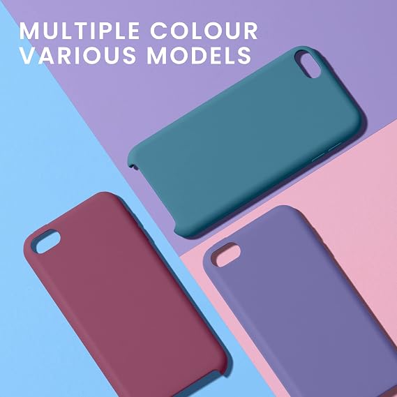kwmobile TPU Silicone Case Compatible with Apple iPod Touch 6G / 7G (6th and 7th Generation) - Case Soft Flexible Protective Cover - Antique Stone