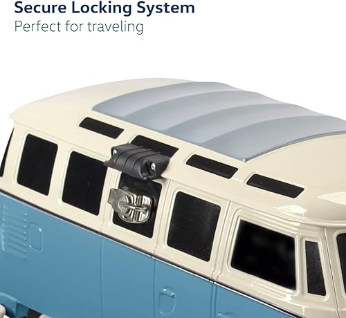 Miniatura 4 de Volkswagen Cool Box - Enfriador de ruedas con ruedas y asa carro portátil duro de 27 cuartos de galón con bloqueo seguro azul VW