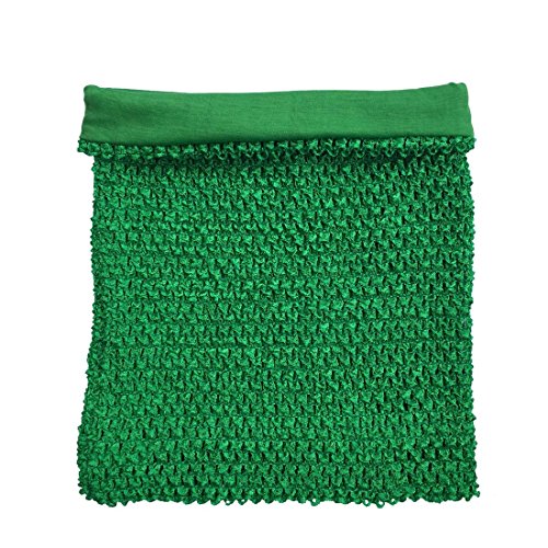 Green Crochet Tutu Top Lined 12 Inches X 10 Inches...