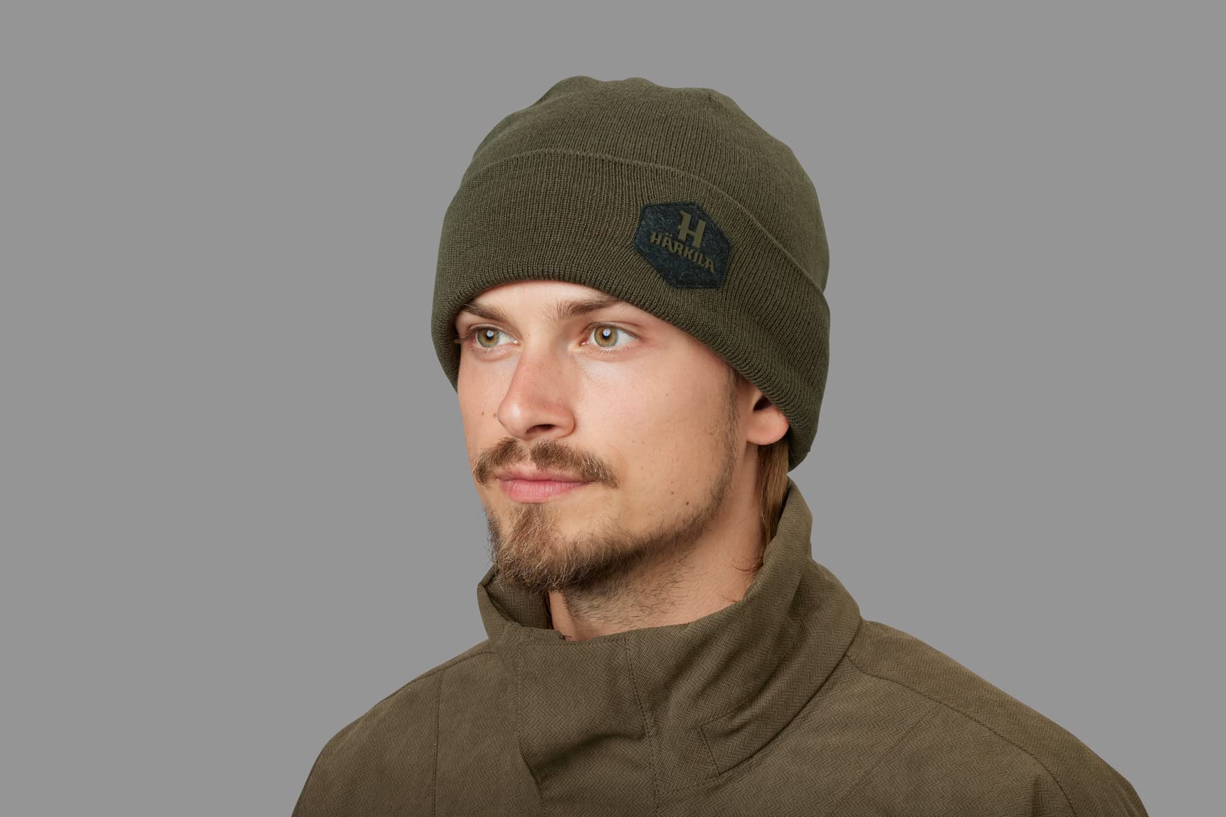 Härkila | Bonnet Driven Hunt Reversible | Vêtements & Équipement de Chasse pour Professionnels | Design Scandinave Haut de Gamme Durable | Willow Green, One Size