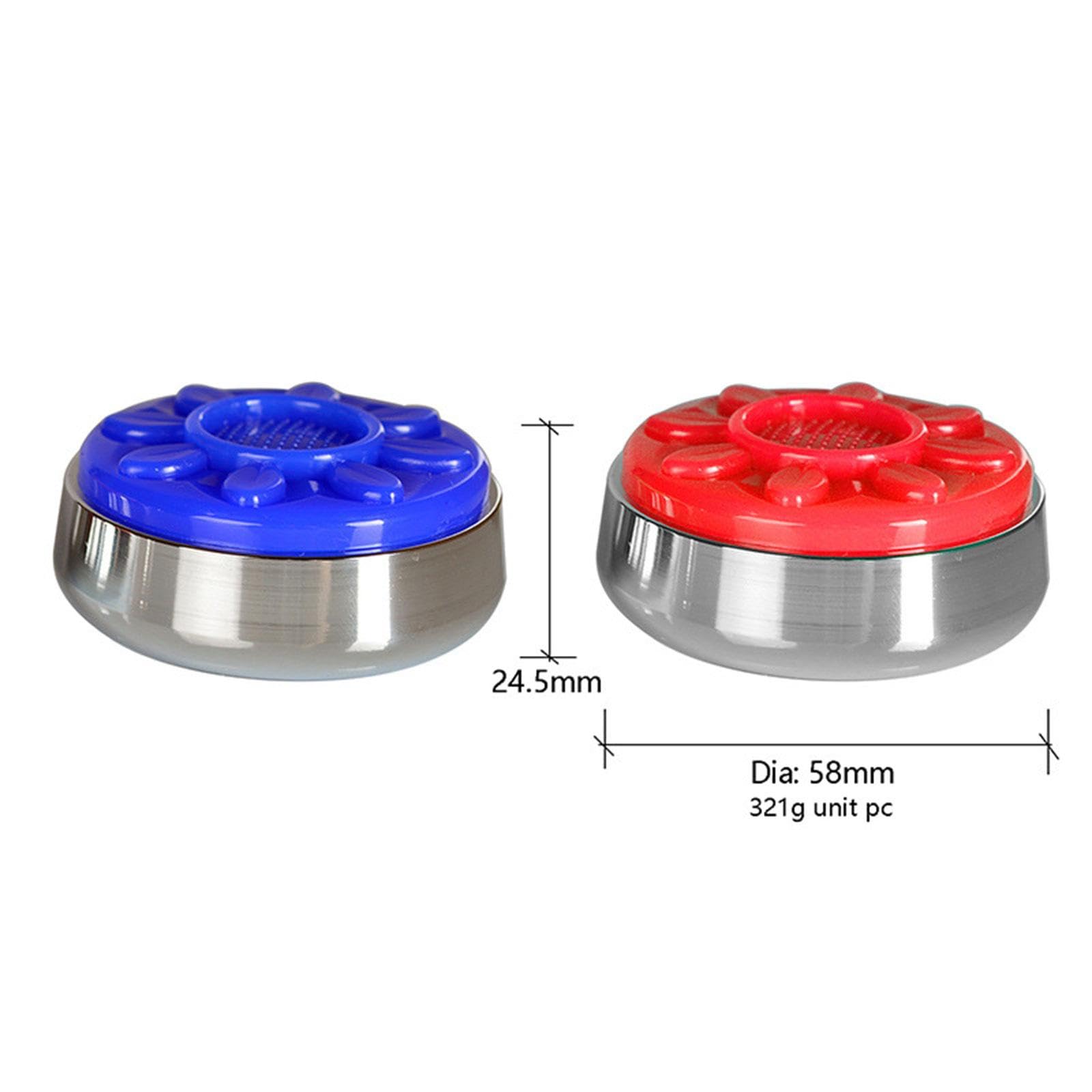 8 Stück Shuffleboard Pucks Matt Oberfläche 58mm Tischspiel Zubehör Ersatzteile Langlebiges Hochdichte Brett für Kinder Erwachsene Familienspiele
