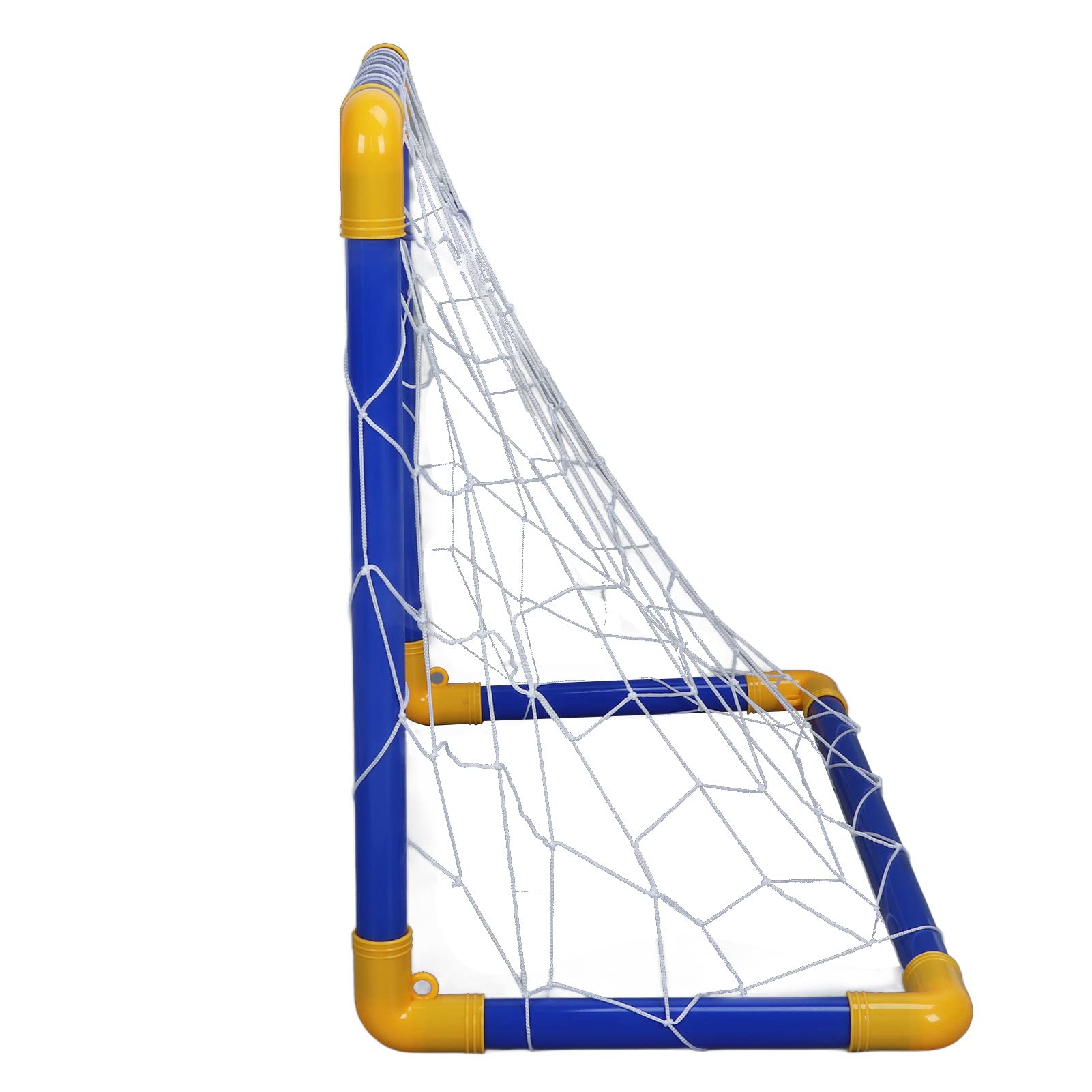 Juego de Balones de Fútbol para Niños 5 en 1 para Juegos Deportivos Al Aire, Actividades Divertidas para Niños y Niñas, Material Plástico, Incluye 6 Tubos, 2 Balones de Fútbol y Más