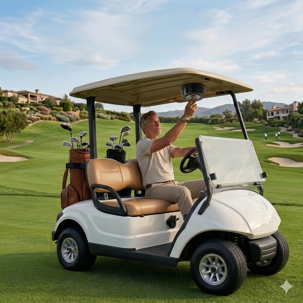 1pcs 6.5 Inch Speaker Enclosure, Speaker Boxes with Inner Bracket Work with UTVs,Golf Carts.