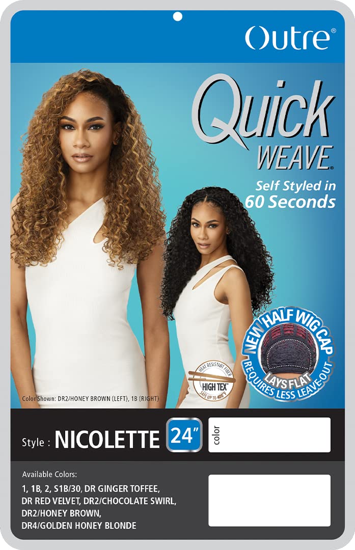 Outre Quick Weave – NICOLETTE (DR GINGER TOFFEE)