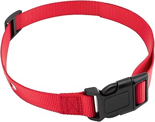 Dog Replacement Collar Strap with 2 Holes Compatible with PetSafe Shock Collar Strap, Adjustable Nylon Dog Collar Strap for Most Wireless Fence & In-Ground Systems Collars