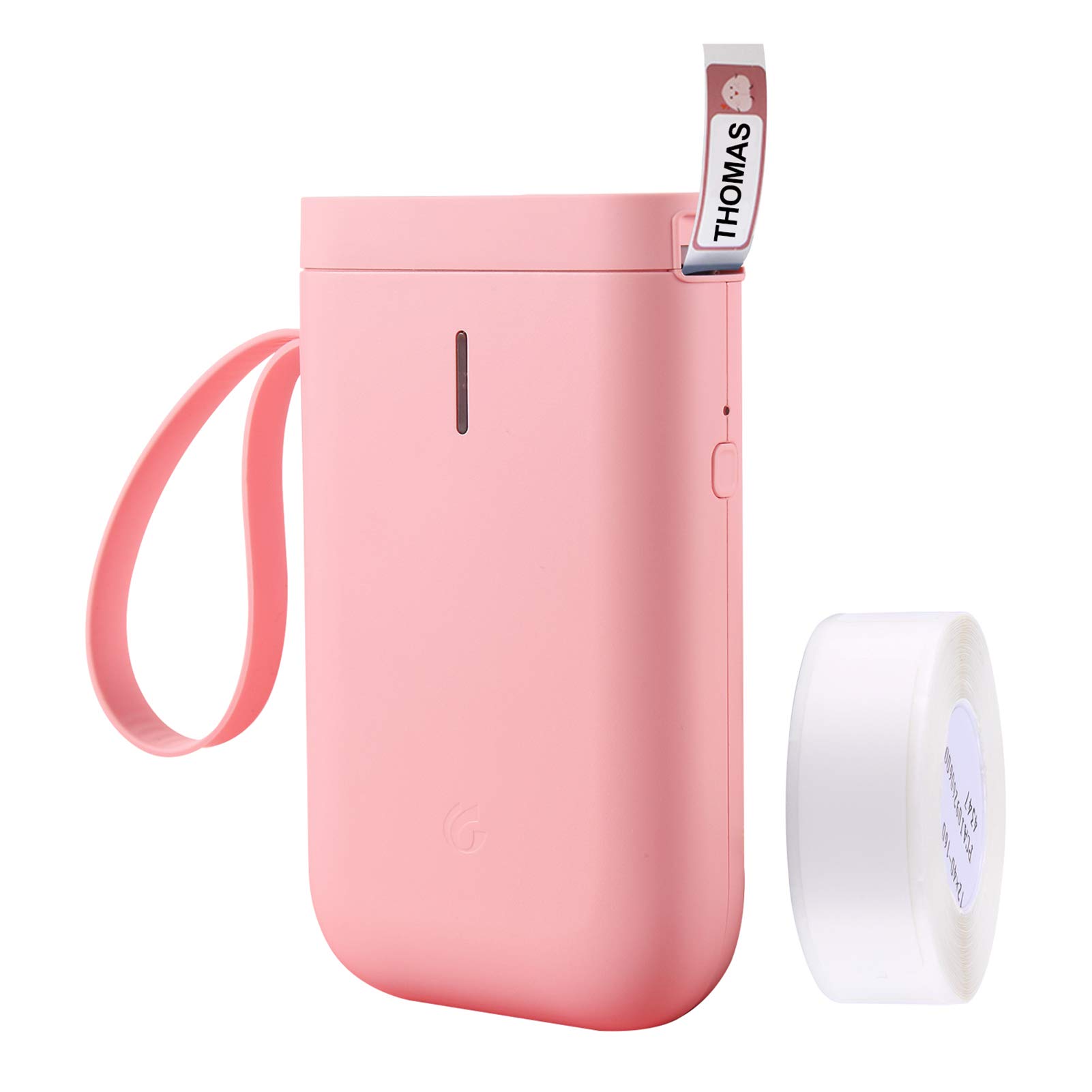 Eacam Portable Handheld Thermal Label Printer, Wireless BT Label Maker Sticker Machine Compatible with iOS Android Smartphone for Home Office School Supermarket Store Labeling Name Commodity Price