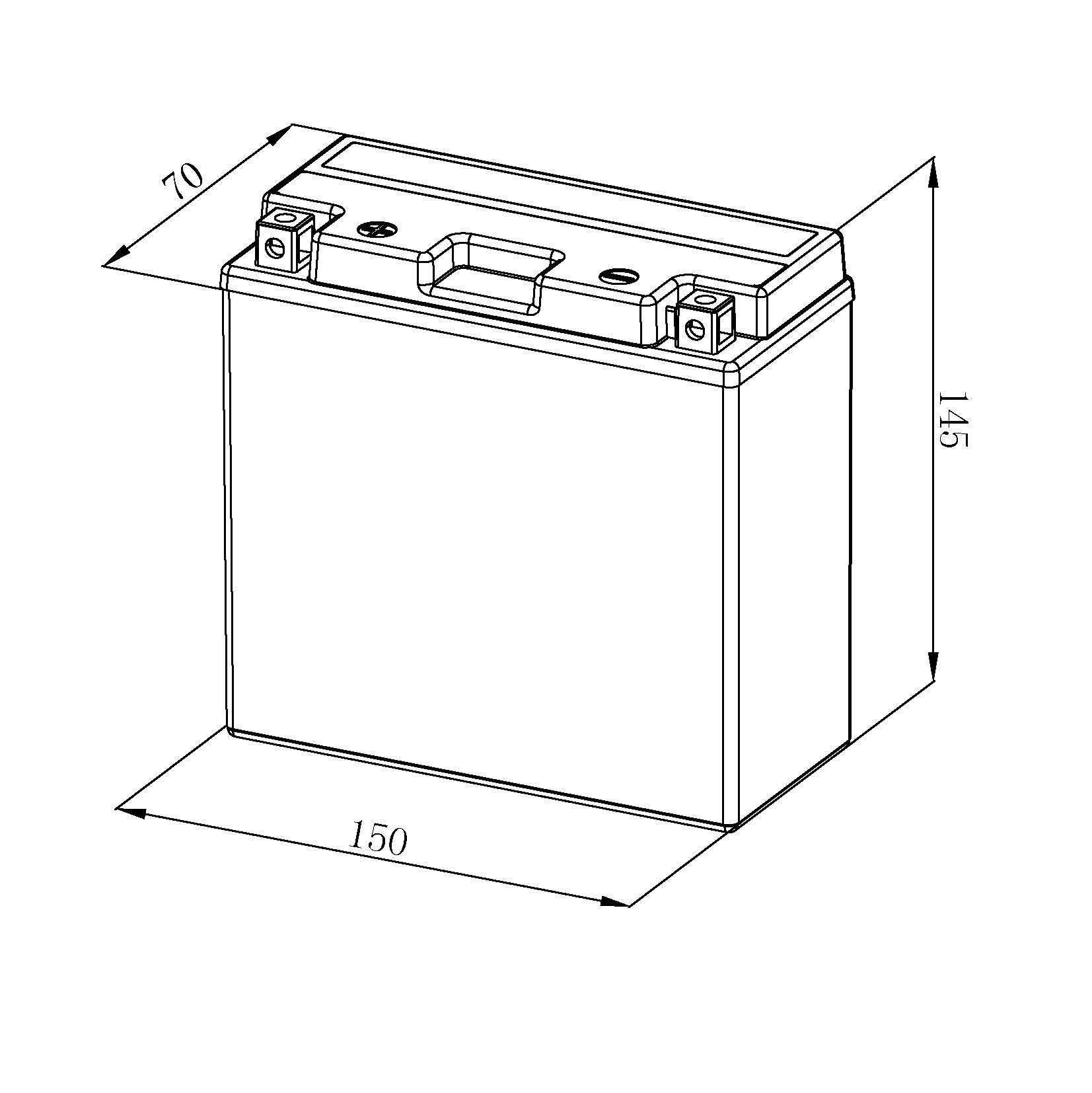 Bosch FA132 - AGM-Motorradbatterie - 12V 175A 12Ah - Geeignet für Motorräder, Motorräder, Enduros, Roller, Quads, Jetskis - Kompatibel M6020, BT14B-BS, BT14B