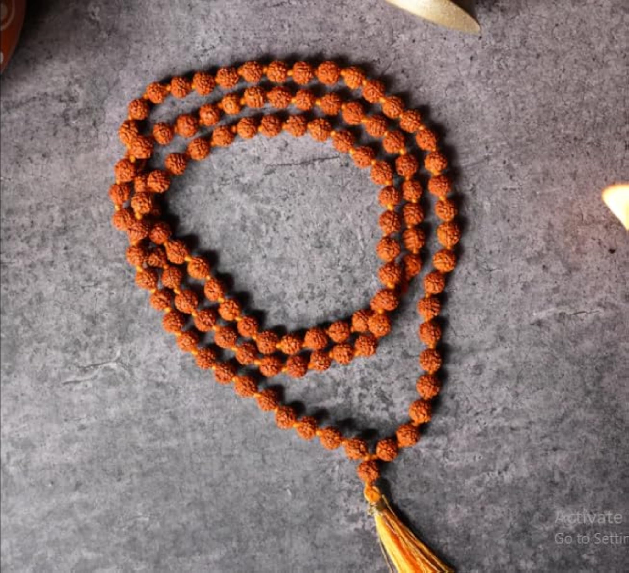 Rudraksha Mala 108 Beads Original 5 Mukhi