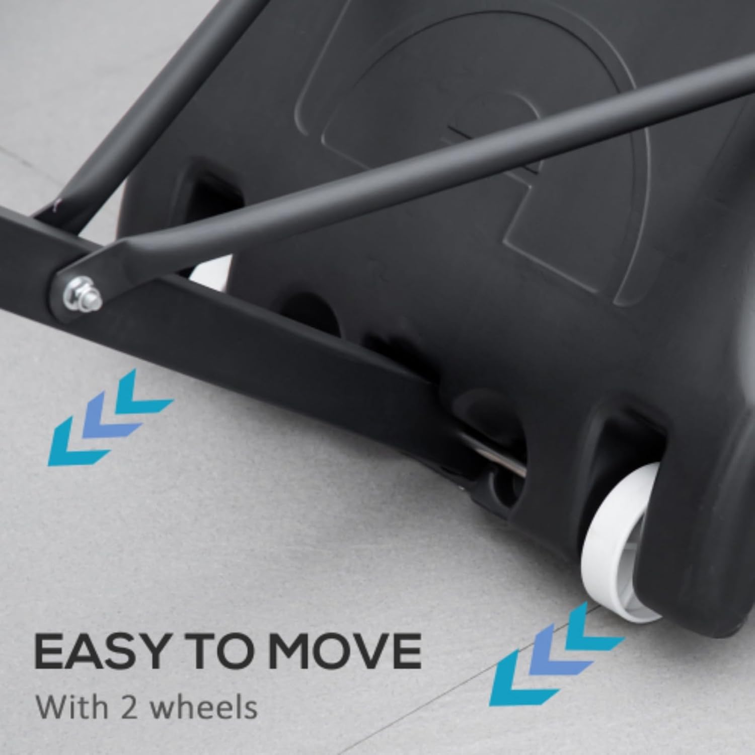 Portable Basketball Stand, 5.1-6.9 Ft Height Adjustable Basketball System with 29" Backboard and Wheels, Suitable for Indoor and Outdoor Use, Black