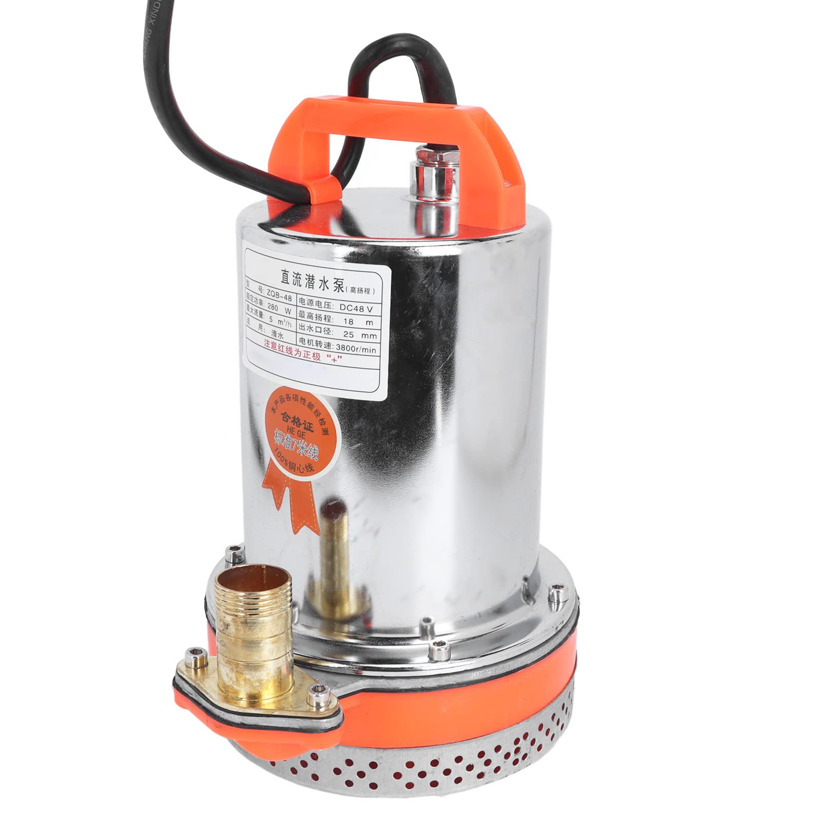Bomba de Agua de Elevación DC48V Motor de Cobre