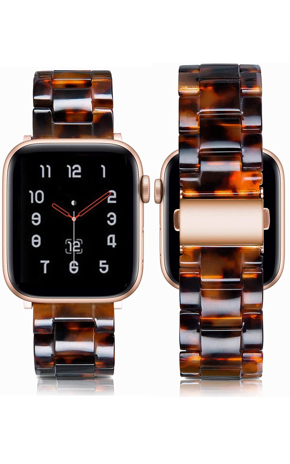 [AriRi] アップルウォッチ バンド べっ甲 38mm 40mm 41mm…