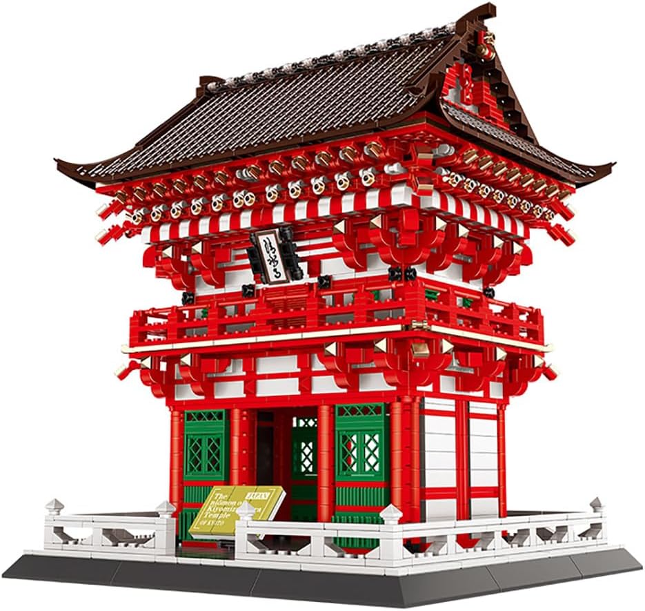 El Castillo Pyramid Mexico Building Set (1346 Pieces), Architecture Building Blocks Toys, Home Décor Model Gifts for Kids and Adults