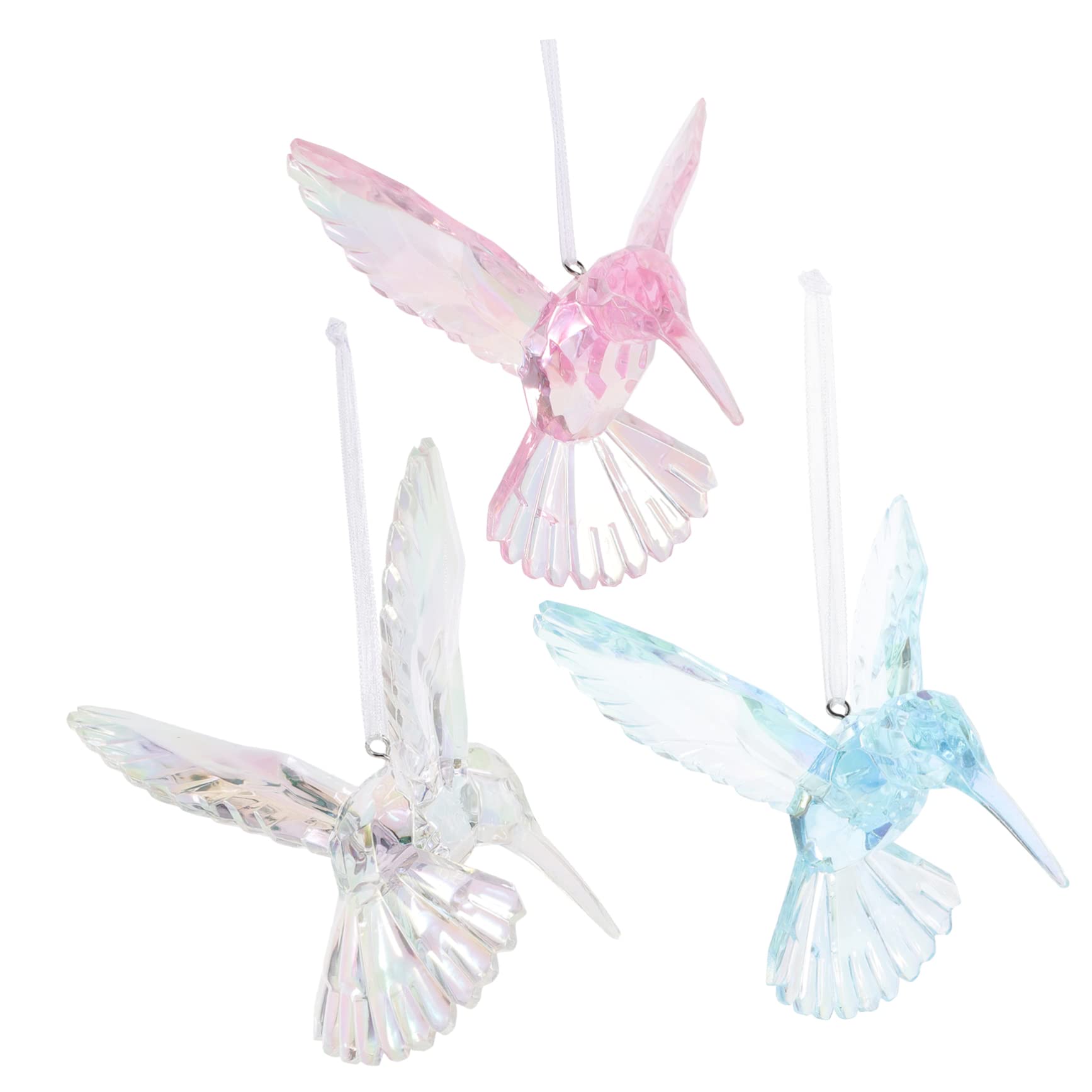 PRETYZOOM 9stücke Teiliges Transparentes Schillerndes Hummingbird Ornament Dekorative Vogelanhänger Für Und Deckenverzierung Für Innen Und Außeneinsatz