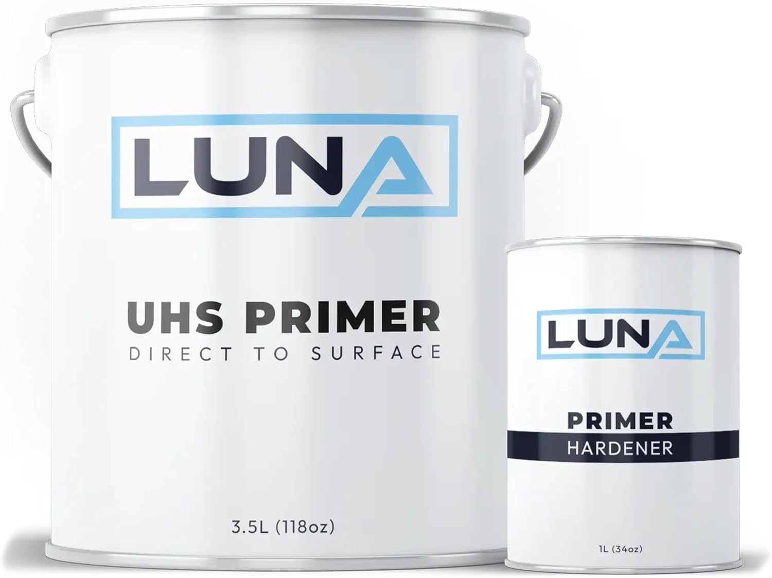 DipYourCar Luna UHS Direct to Surface Primer/Sealer 4.5L Kit - High-Build Automotive Primer & Sealer, Ultra High Solids, Fast Drying, Easy Sanding, Excellent Adhesion for Car Paint, Body Repair & Metal Surfaces