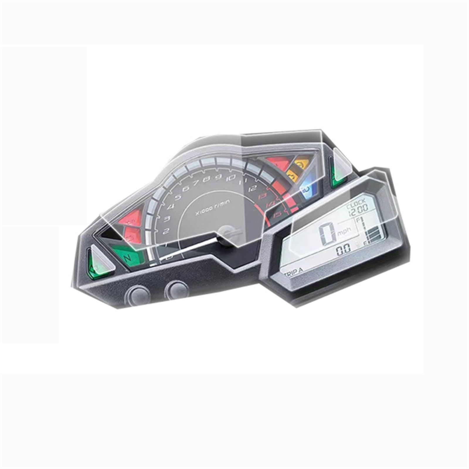 Protecteur d'écran film de protection de tableau de bord moto Kawasaki Ninja 250R