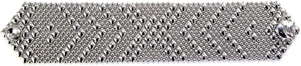 B44-N Chrome Finish Bracelet - Liquid Metal by Sergio Gutierrez