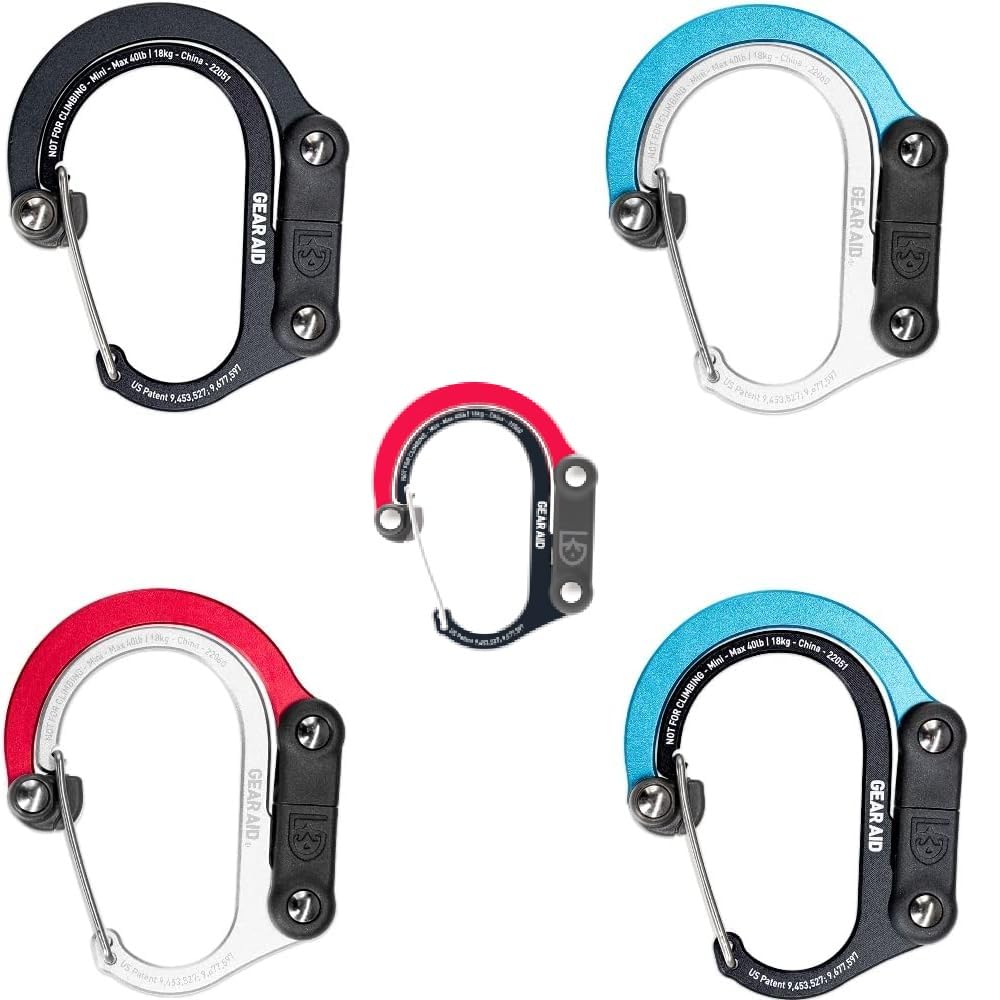 国内正規品 HERO CLIP MINI ヒーロークリップ ミニ カラビナ 型…