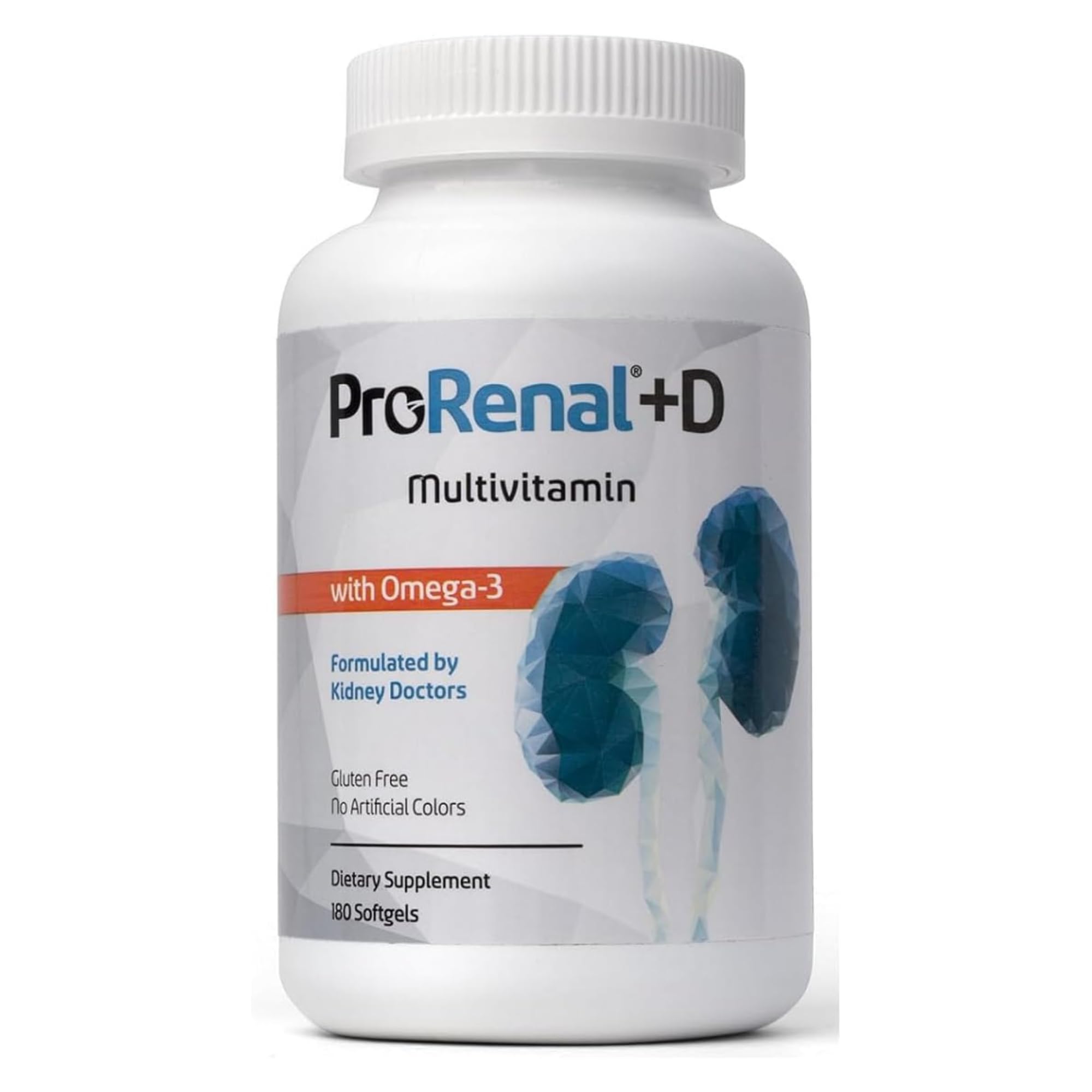 ProRenal+D with Omega-3 Fish Oil softgels